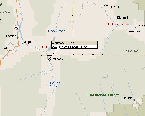 antimony utah map Download Free - Antimony Utah Map 8