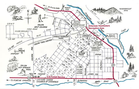 buena vista colorado map Download - Buena Vista Colorado Map 29