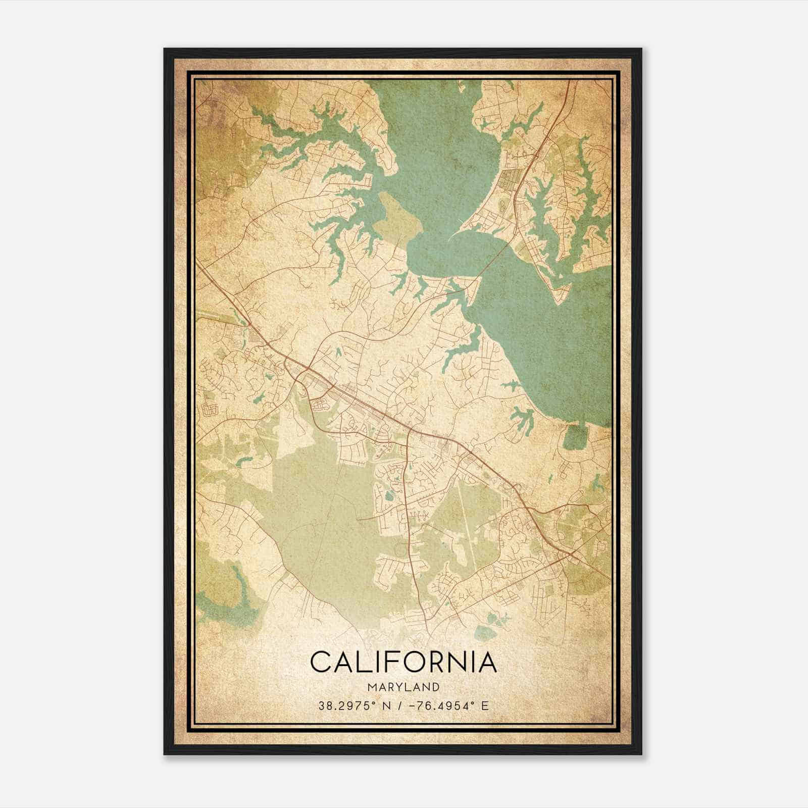 california maryland map Download - California Maryland Map 16