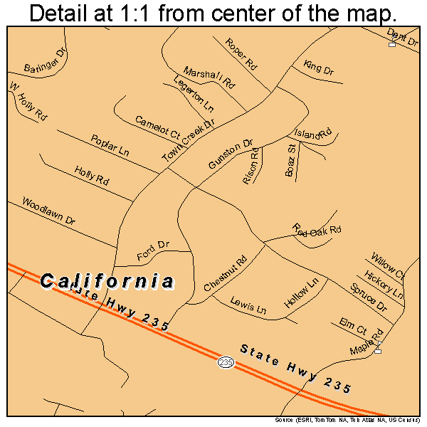 california maryland map Download - California Maryland Map 17