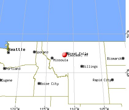 cascade montana map Download - Cascade Montana Map 15