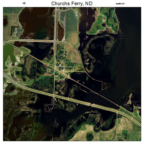 churchs ferry north dakota map - Churchs Ferry North Dakota Map 2