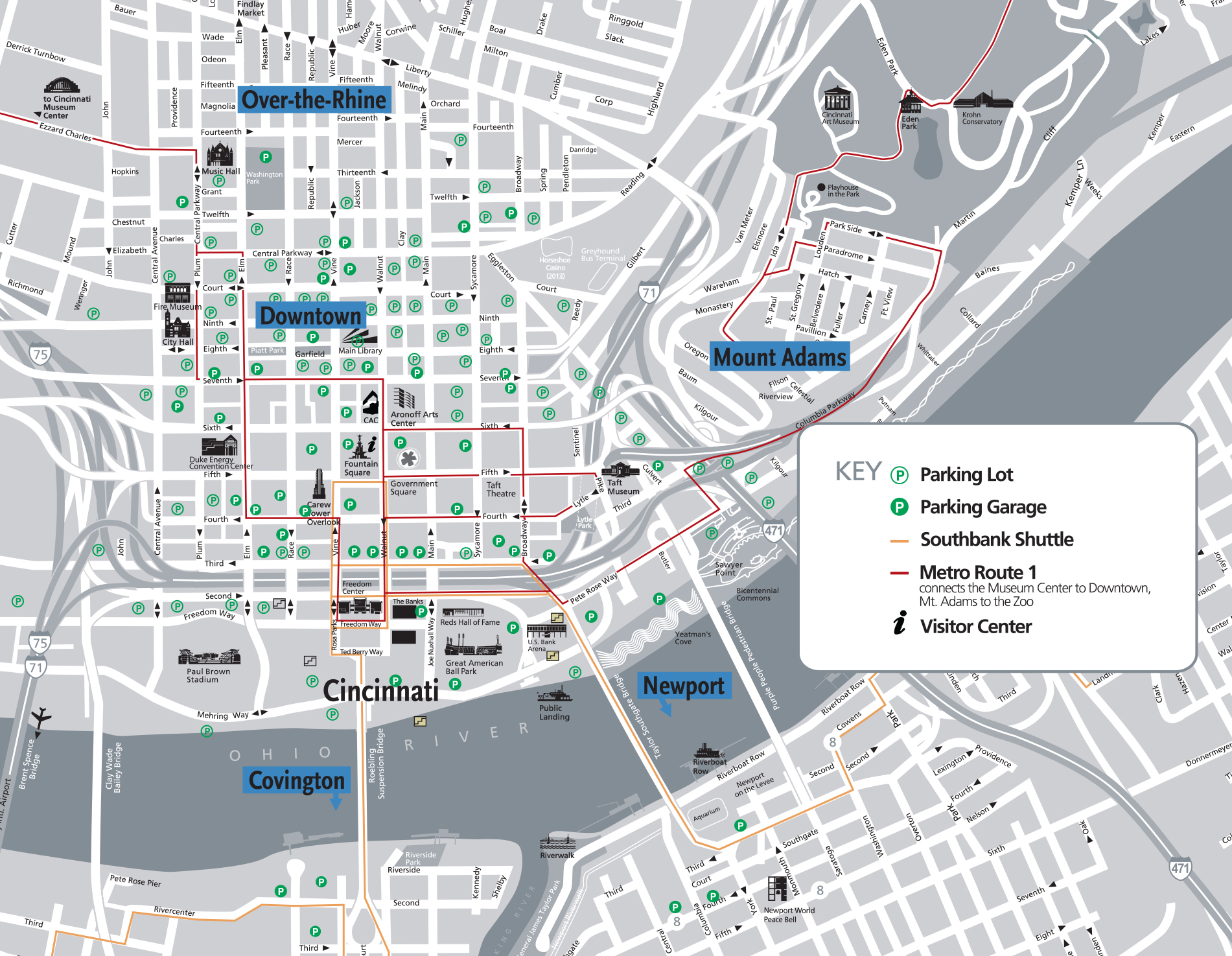 cincinnati ohio map Download - Cincinnati Ohio Map 17