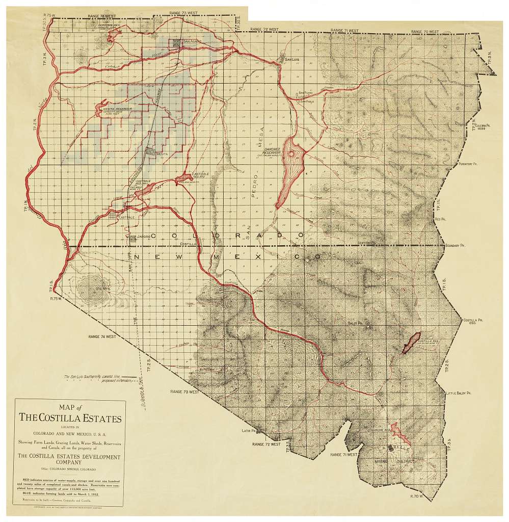 costilla new mexico map Download - Costilla New Mexico Map 3