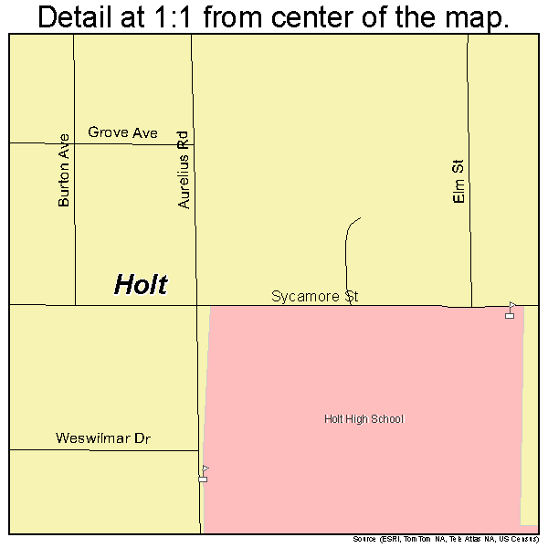 holt michigan map Download Free - Holt Michigan Map 12