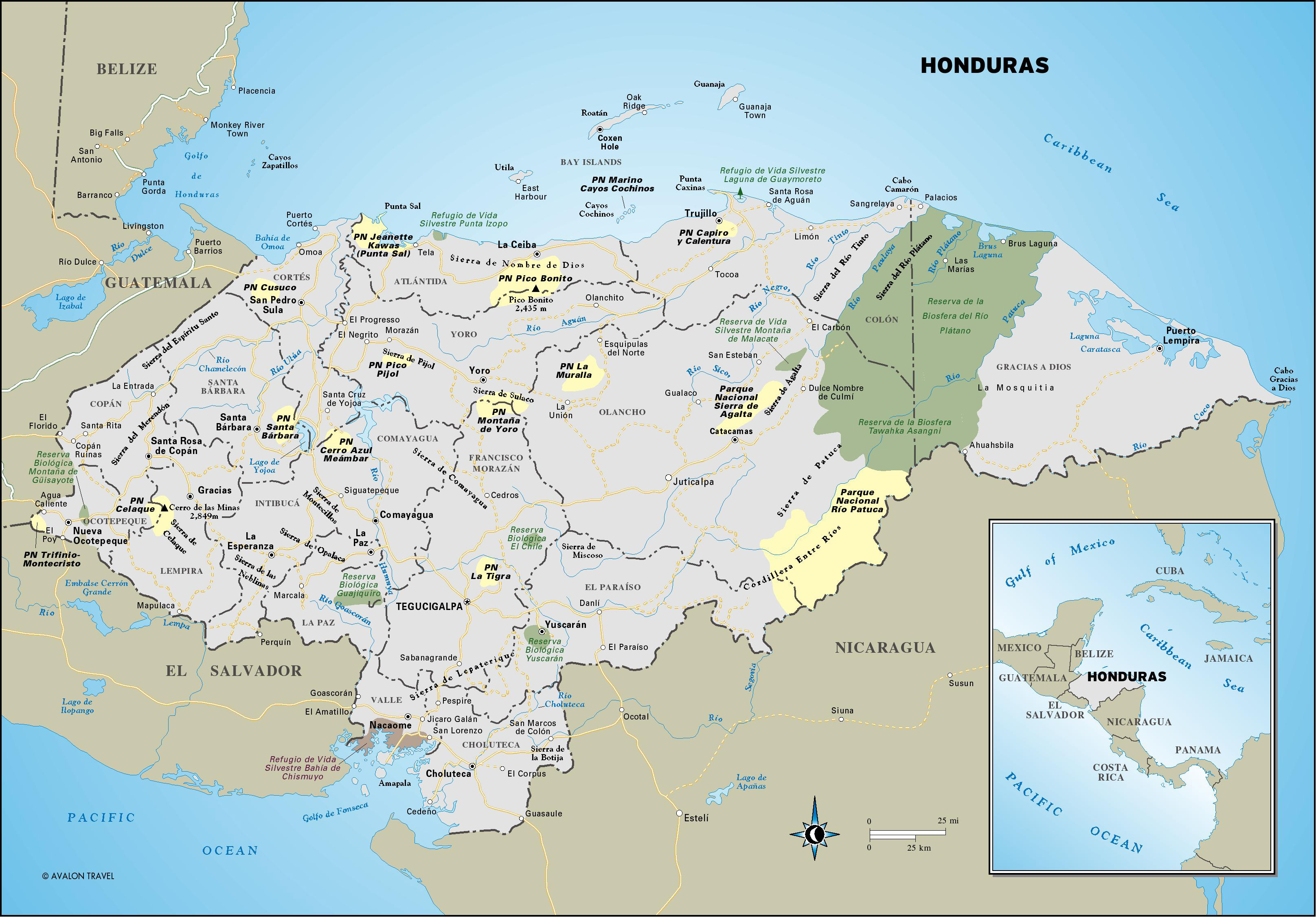honduras largest map Download - Honduras Largest Map 8