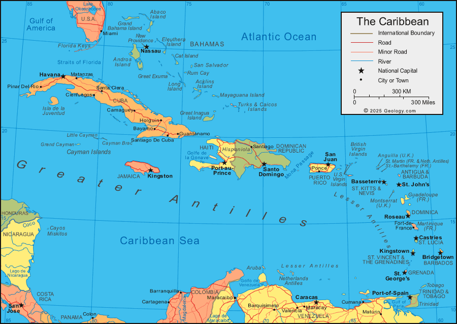 jamaica caribbean sea map Download - Jamaica Caribbean Sea Map 14