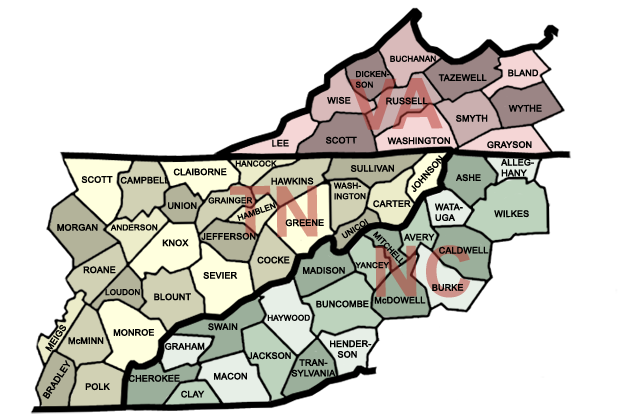johnson city tennessee map Download - Johnson City Tennessee Map 7