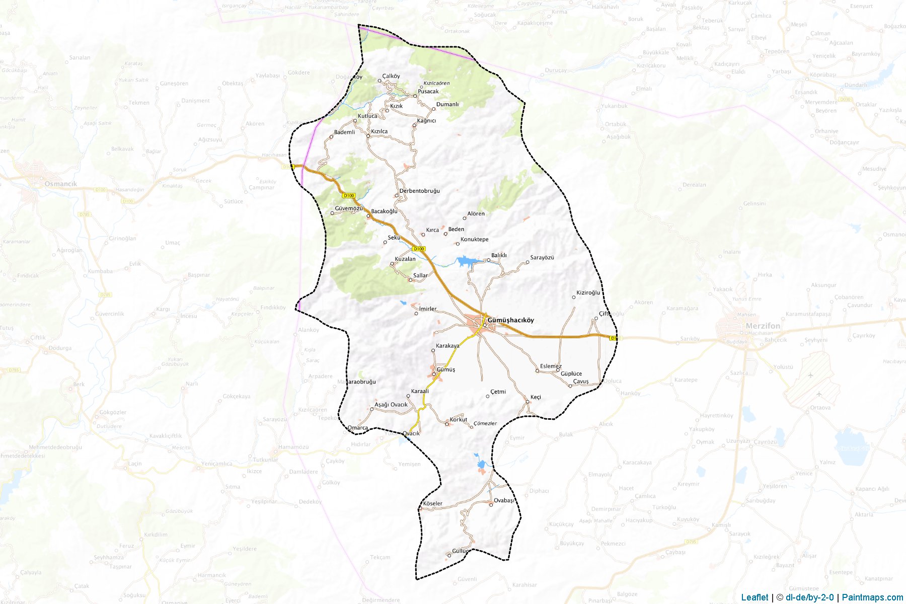 karacaoren amasya map Download - Karacaoren Amasya Map 10