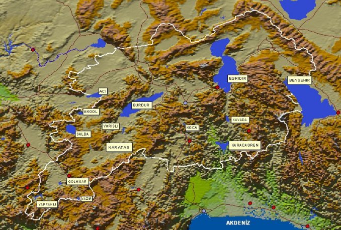 kozluca isparta map Download - Kozluca Isparta Map 24