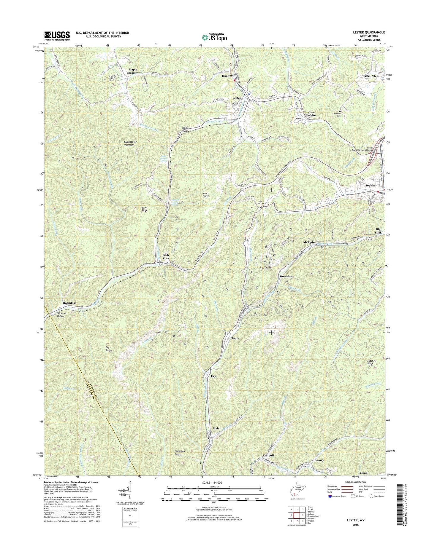 lester west virginia map Download - Lester West Virginia Map 3