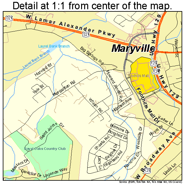 maryville tennessee map Download - Maryville Tennessee Map 7