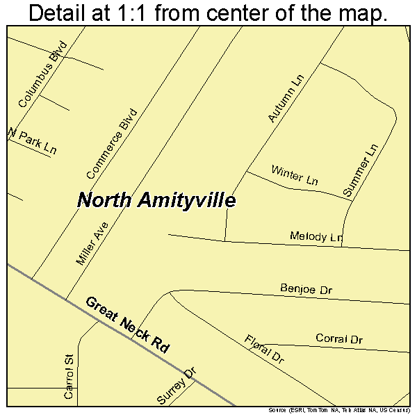north amityville new york map - North Amityville New York Map 11