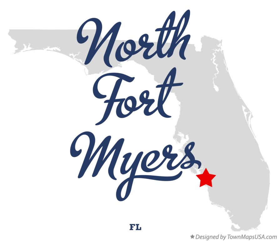 north fort myers florida map - North Fort Myers Florida Map 4