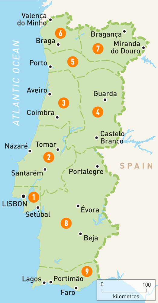 provinces of portugal map Download - Provinces Of Portugal Map 17