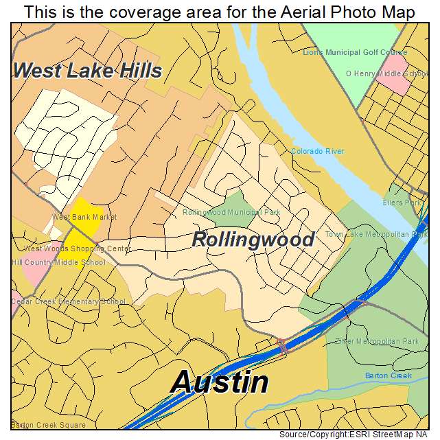 rollingwood texas map Download - Rollingwood Texas Map 1