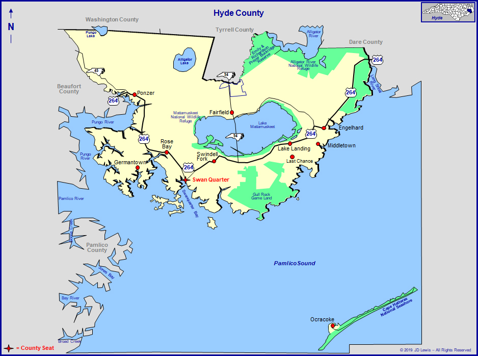 swan quarter north carolina map - Swan Quarter North Carolina Map 4
