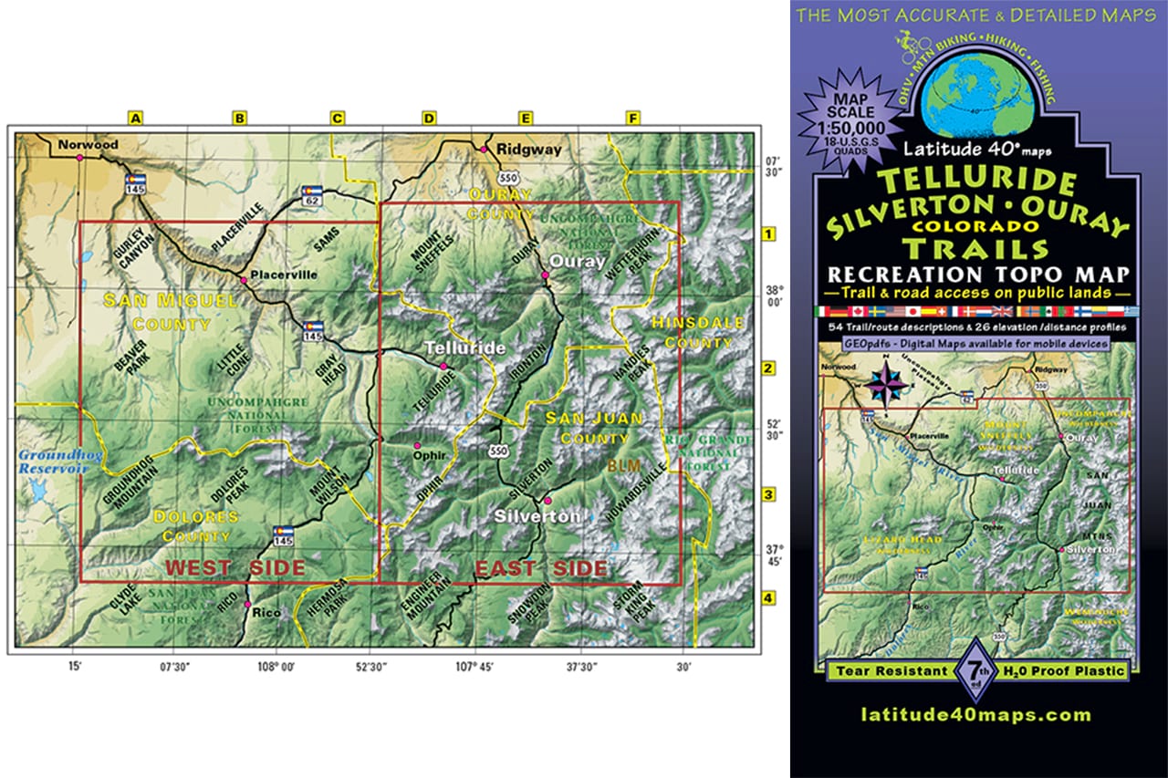 telluride colorado map Download - Telluride Colorado Map 11