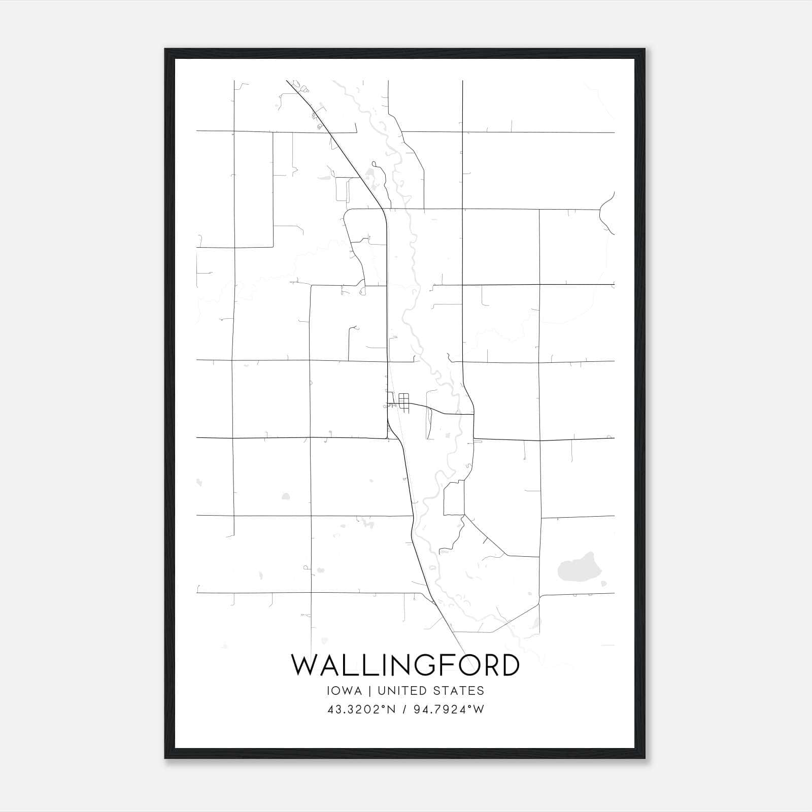 wallingford iowa map Download - Wallingford Iowa Map 2