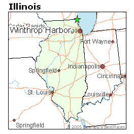 winthrop harbor illinois map - Winthrop Harbor Illinois Map 20