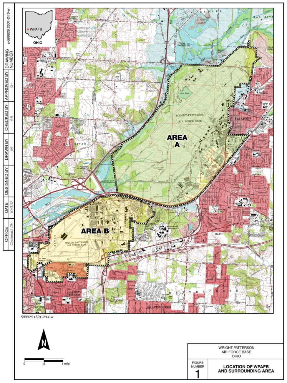 wright patterson afb ohio map - Wright Patterson Afb Ohio Map 3