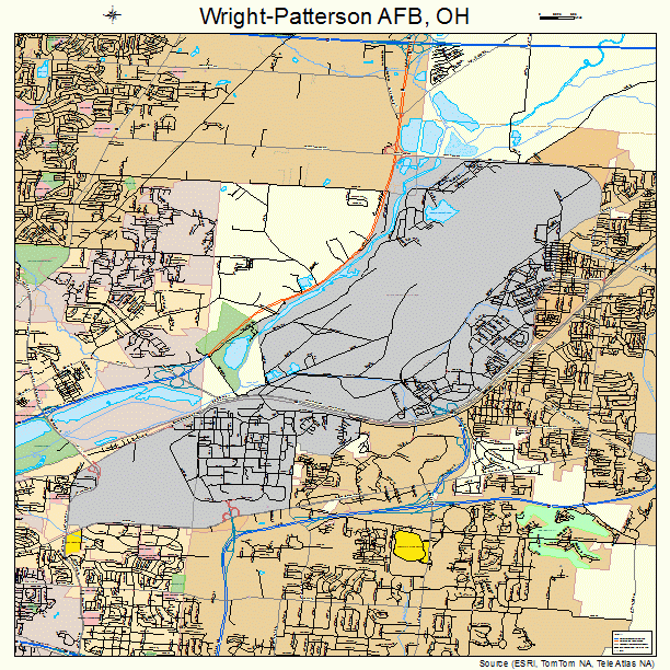 wright patterson afb ohio map - Wright Patterson Afb Ohio Map 8